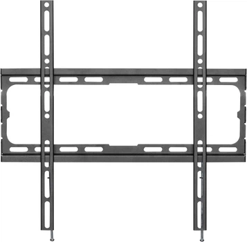 Фиксированный настенный кронштейн для телевизора 32-70 дюймов, VESA 400x400, черный