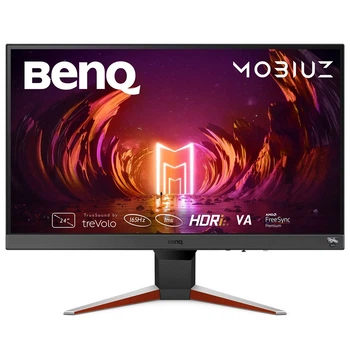 Игровой монитор BenQ 23.8 дюйма, 165 Гц, 1 мс, FHD, VA, антибликовый, колонки, тёмно-серый