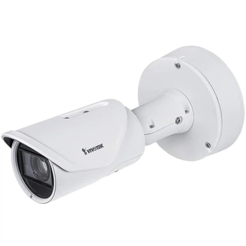 Вулична IP-камера відеоспостереження 2MP 60fps, H.265, 5-50 мм, WDR Pro, антивандальна, біла
