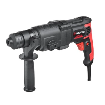Перфоратор, 1,0 кВт, 3 режими, 3,5 J, 0-1100 об/хв, 0-4700 уд/хв, SDS-plus INTERTOOL WT-0156