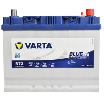 Аккумулятор автомобильный Varta 72Ач Blue Dynamic EFB АЗИЯ N72 (572501076)