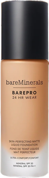 Podkład do twarzy Bareminerals BarePro 24H Matte Comfort w płynie 21 Warm 30 ml (194248062279)
