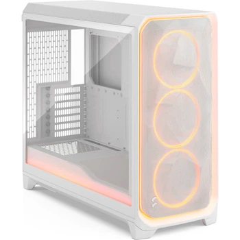 Корпус компьютерный с закалённым стеклом Fractal Design Meshify 3 XL Ambience Pro RGB Extended ATX сталь White TG Clear Tint (FD-C-MES3X-05)