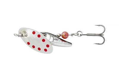 Блесна Savage Gear Sticklebait Spinner №3 9.1г, цвет: Dirty Silver Red (4217010002)