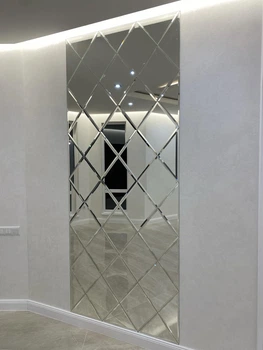 1900 х 1700 мм - Зеркальная плитка панно Yuf_Glass