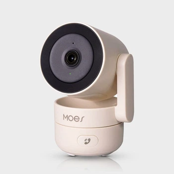 Камера умная WiFi MOES 4MP HD автослежение, ночное видение, Tuya Smart, Alexa, Google Home