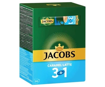 Напиток кофейный растворимый 3в1 Caramel Latte ТМ Jacobs 24 стика