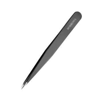 Bobrova Brows Пинцет для бровей точечный, черный