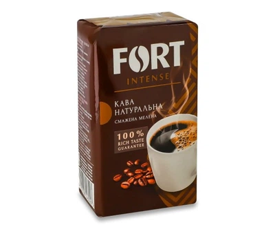 Кава натуральна мелена брикет Elite Fort 450 г