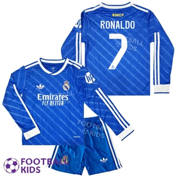 Футбольна форма для дітей Real Madrid RONALDO 7 Реал Мадрид 2025-2026 Third Long Sleeve 145-155 см (set4713-135835-4)
