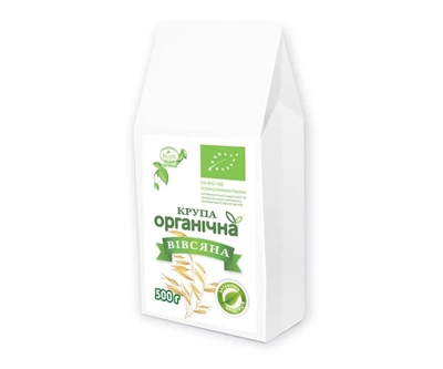 Крупа овсяная органическая Козуб продукт органика 500 г