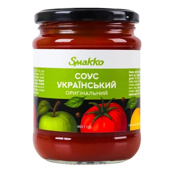 Соус Український Оригінальний Smakko 460 г (4820195517550)