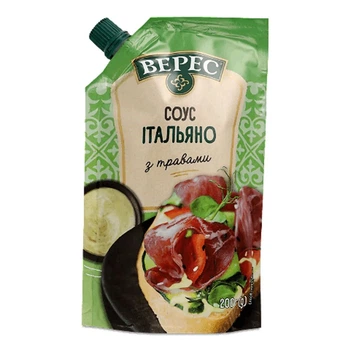 Соус Італьяно з травами Верес 200 г (4823105407491)