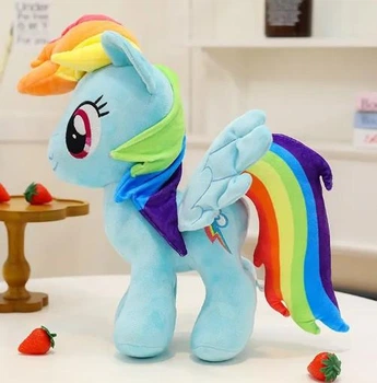 Мягкая игрушка пони Рейнбоу Радуга Дэш, Rainbow Dash, My Little Pony 30 см Май Литл Пони