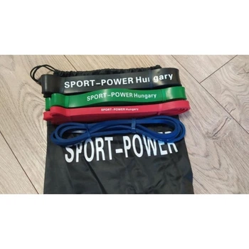 Набір Гумки для підтягувань SPORT POWER HUNGARY гумові петлі для турніка чохол для зберігання в подарунок (ol-85458)