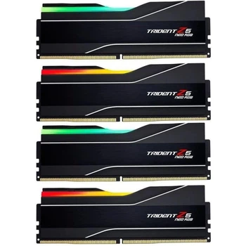 Модуль памяти G.Skill DDR5 256GB (4x64) Trident Z5 Neo RGB 6000Mhz Black AMD EXPO (F5-6000J3644D64GX4-TZ5NR)