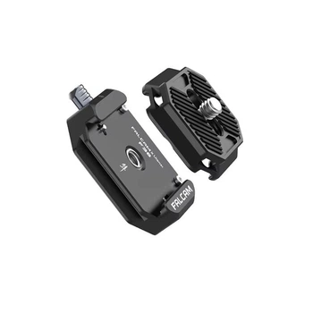 Комплект быстрого крепления FALCAM F38 Camera Quick Release Plate Kit площадка для камеры, совместимая с Arca Swiss, и зажим для штатива/стабилизатора/подвеса/слайдера Black (2268)