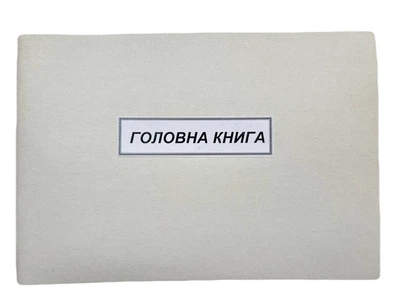 Книга "Головна" (бюджет) 50арк. офсет