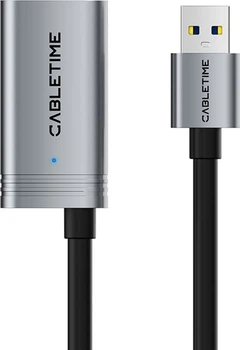 Активный удлинитель CABLETIME USB 3.0 AM-AF, 10 м (CA18S)