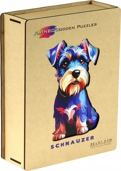 Puzzle drewniane Eureka Pies sznaucer 200 elementów 414394 (5425004736734)