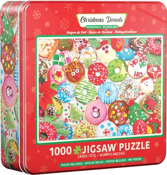 Puzzle Eurographics Christmas Donuts 1000 elementów 8051-5660 (628136656603)