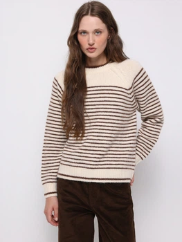 Джемпер жіночий Colin's CL1076623BME L Beige Melange (8684112956060)