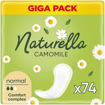 Щоденні прокладки, 74 шт. - Naturella Camomile Normal 74шт (1015143-31021210)