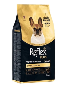 Сухой корм Reflex Plus Bulldog Adult для взрослых собак породы французский бульдог 8 кг