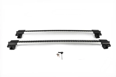 Багажник поперечины на рейлинги Turtle (2 шт) для Nissan Pathfinder R51 2005-2014 гг