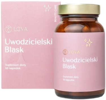 Харчова добавка Lova Спокусливе сяйво 60 капсул (5906124296587)