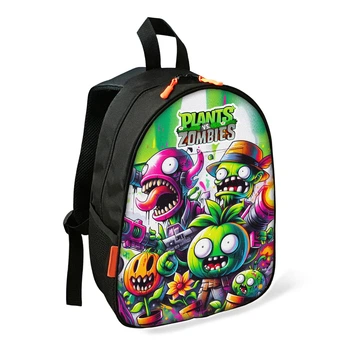Рюкзак детский No Brand Plants vs. Zombies 34х27х13 см Разноцветный (02504)