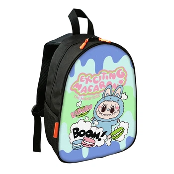 Рюкзак дитячий No Brand Labubu 34х27х13 см Різнобарвний (02776)