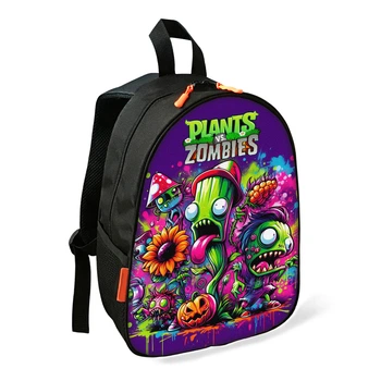 Рюкзак детский No Brand Plants vs. Zombies 34х27х13 см Разноцветный (02509)