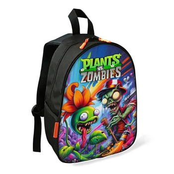 Рюкзак детский No Brand Plants vs. Zombies 34х27х13 см Разноцветный (02506)