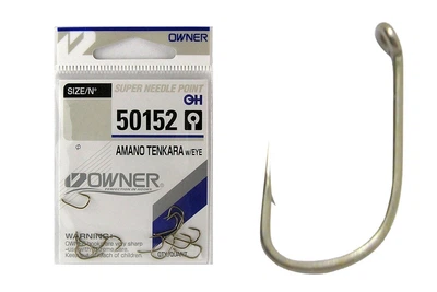 Гачки Owner Amano Tenkara with Eye 50152 №12 (13шт/уп) (6110032003)