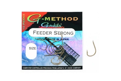 Крючки Gamakatsu G-Method Feeder Strong №12 (10шт/уп) (6108036005)