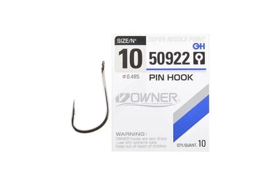 Крючки Owner 50922 Pin Hook №12 (11шт/уп) (6110004002)
