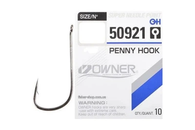 Крючки Owner Penny Hook 50921 №12 (11шт/уп) (6110007002)