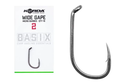 Гачки Korda Basix Wide Gape №6 (10 шт/уп) (6116007002)