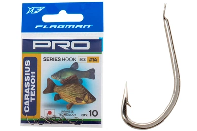 Крючки Flagman Pro Carassius Tench №12 (10шт/уп) (6115026003)