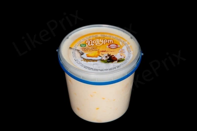 Йогурт 4% с Персиком 1000г ведерко Молницкое - Вкус детства