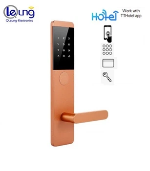 Умный замок Qleung S816 Rose Gold