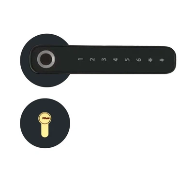 Умный замок Qleung S613 Black