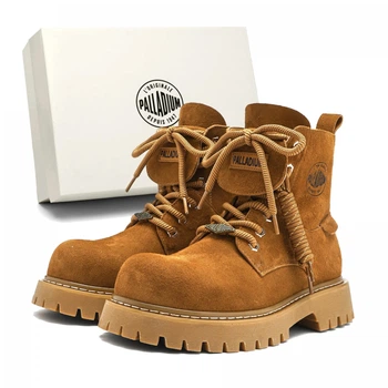Жіночі черевики Palladium Martin Boots Suede V1 Camel 43 Бежевий 79704-003-M