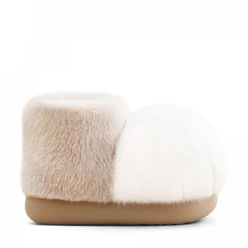 Жіночі шльопанці CHIKOKU Snowball Cat Small Rice 44 Бежевий 1333-S15-002