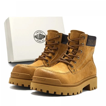 Жіночі черевики Palladium Merard Boots Protector V1 Yellowish Brown 44 Бежевий 79626-001-M
