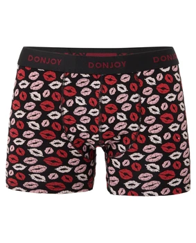 Трусы-боксеры мужские DONJOY DJ104KISS XXL Kiss на черном (6941904809904)