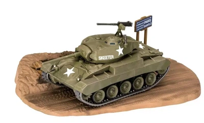 Стартовий набір 1:76 танк M24 Chaffee Revell комплект клей пензель фарби (63323)