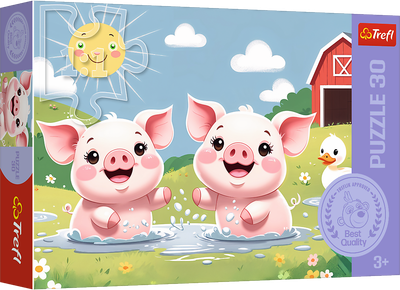 Puzzle Trefl Szczęśliwa wioska Laur/Tp 30 elementów 18334 (5900511183344)