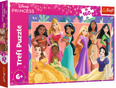 Puzzle Trefl Disney Princess Prawdziwe księżniczki 160 elementów 15427 (5900511154276)